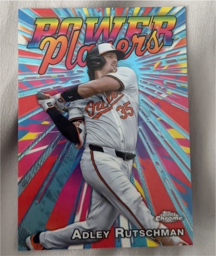 2025 Topps Chrome #PP-5 Adley Rutschman Power Players — front