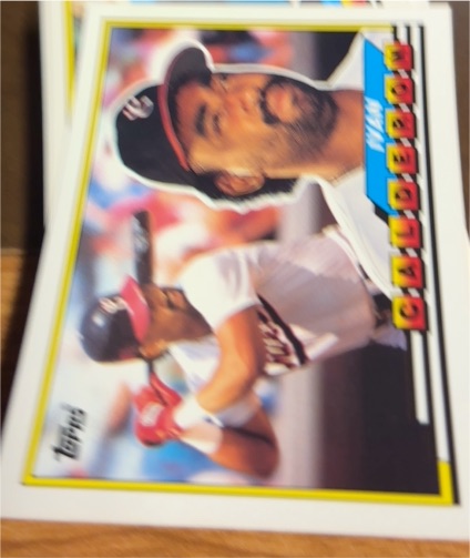 1988 Topps #25 Ivan Calderon — front