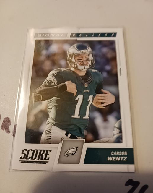 2017 Score Signal Callers #23 Carson Wentz — front