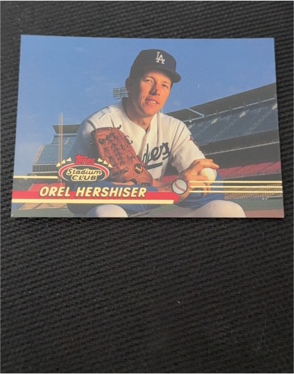 1993 Topps Stadium Club #544 Orel Hershiser — front