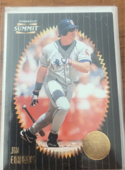 1996 Pinnacle Summit #55 Jim Edmonds — front