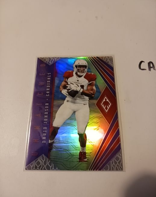 2018 Panini Phoenix Unmatched Pink #27 David Johnson — front