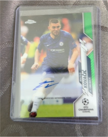 2019-20 Topps Chrome UEFA Champions League #CA-MK Mateo Kovacic — front