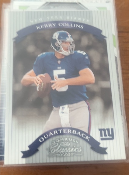 2002 Donruss Classics #26 Kerry Collins — front