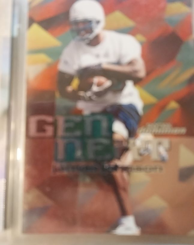 1999 Skybox Dominion Football Gen Next Rookie Insert — front