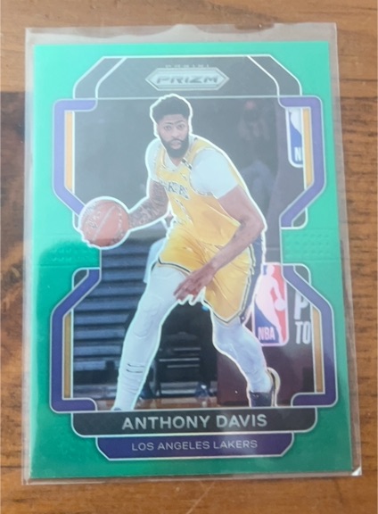 2021-22 Panini Prizm #53 Anthony Davis — front