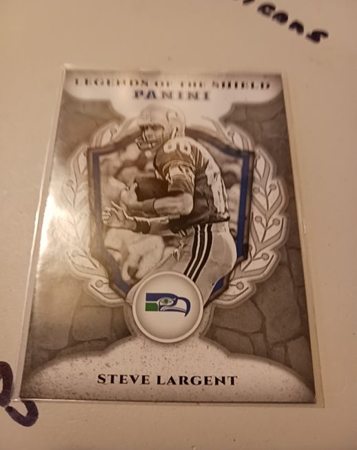 2017 Panini Legends of the Shield Steve Largent — front