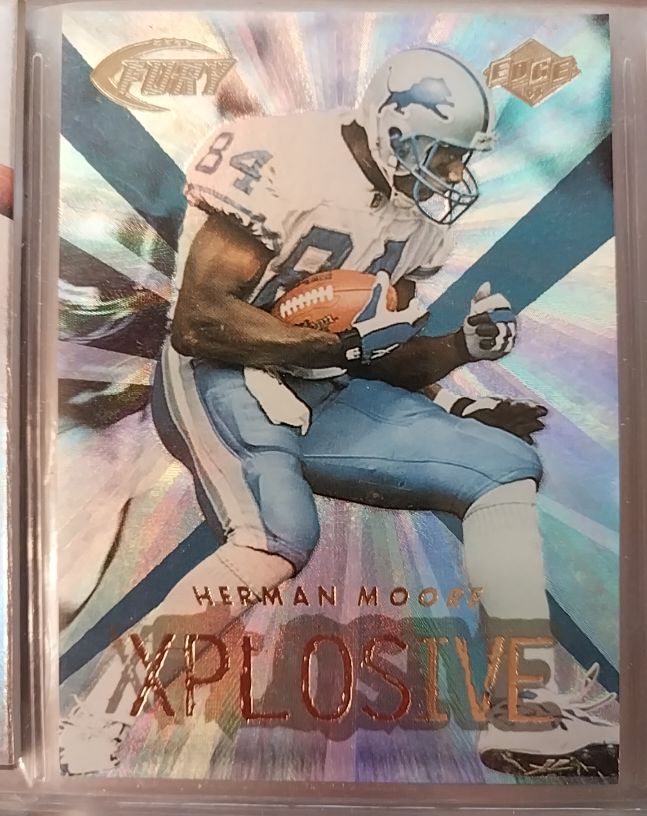 1999 Collector's Edge Fury Xplosive Herman Moore — front