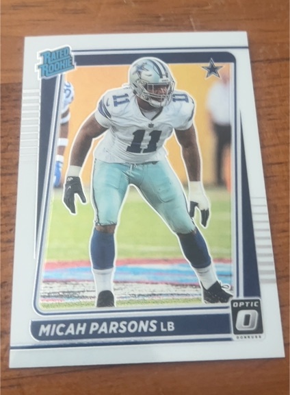2021 Panini Donruss Optic #245 Micah Parsons — front