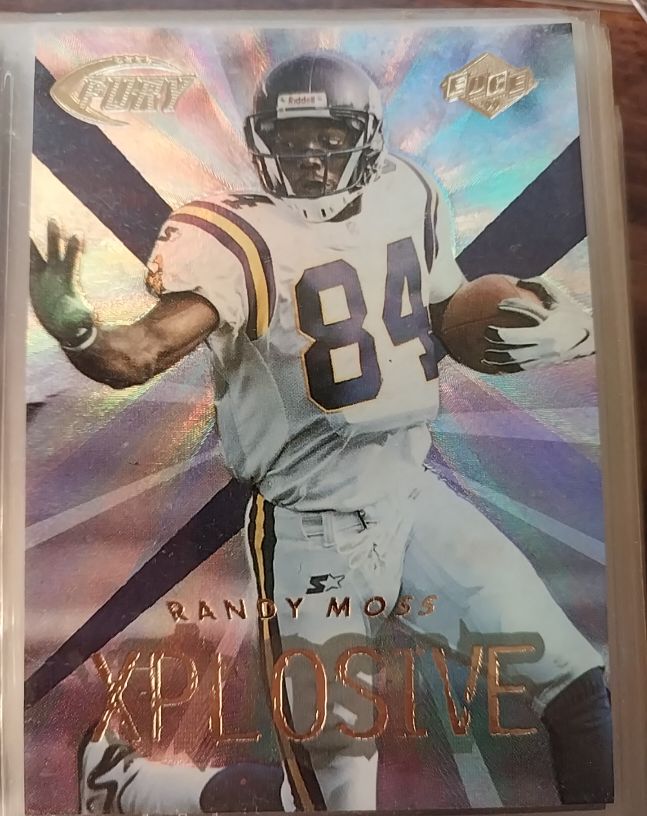 1999 Collector's Edge Fury Xplosive #13 Randy Moss — front