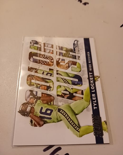 2017 Score #17 Tyler Lockett Color Rush — front