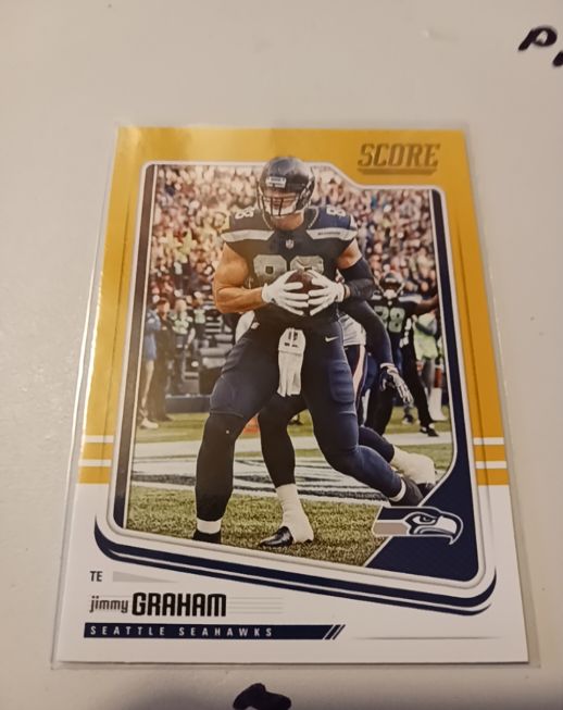 2018 Score Football #294 Jimmy Graham — front