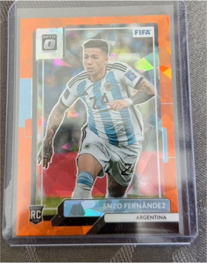 2022-23 Panini Donruss Optic #66 Enzo Fernandez — front