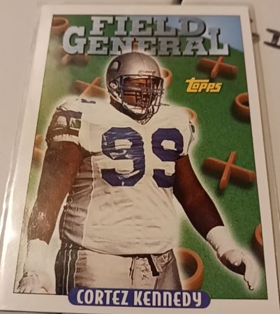 1993 Topps #299 Cortez Kennedy — front