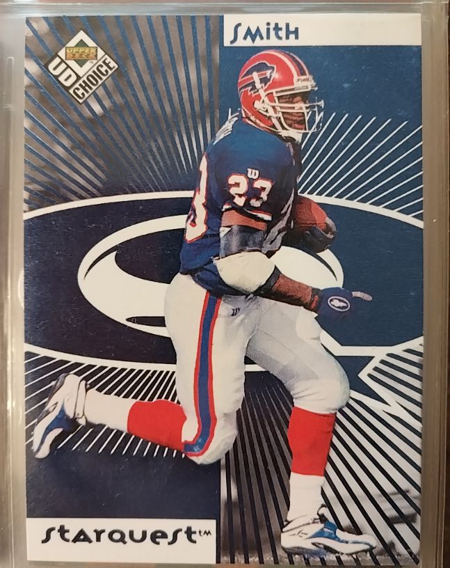 1998 Upper Deck Choice StarQuest #SR23 Antowain Smith — front