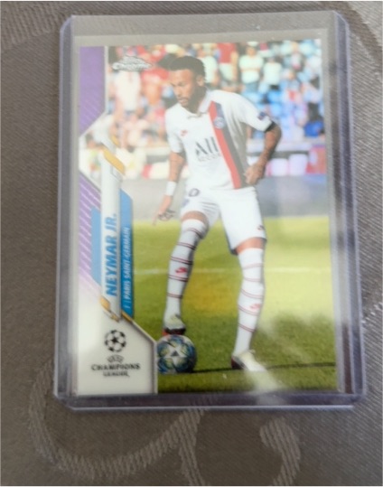 2019-20 Topps Chrome UEFA Champions League #95 Neymar Jr. — front