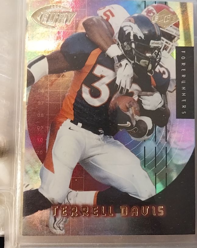1999 Collector's Edge Fury Forerunners #F6 Terrell Davis — front