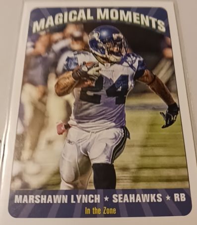 2012 Topps Magic Magical Moments #MM-ML Marshawn Lynch — front