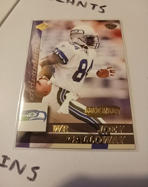 1999 Collector's Edge Advantage Football #134 Joey Galloway — front