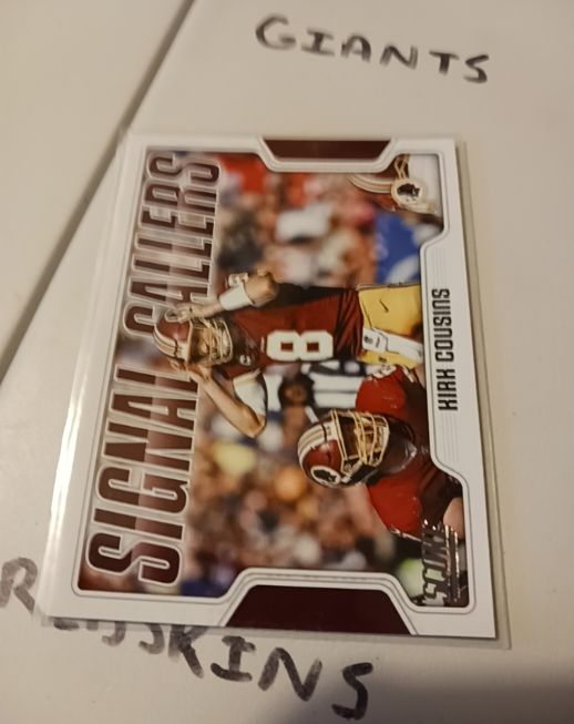 2018 Panini Score Signal Callers #30 Kirk Cousins — front