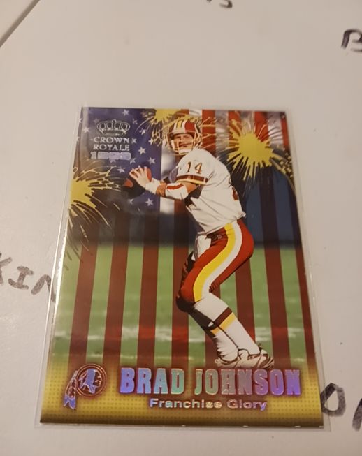 1999 Pacific Crown Royale Franchise Glory #25 Brad Johnson — front