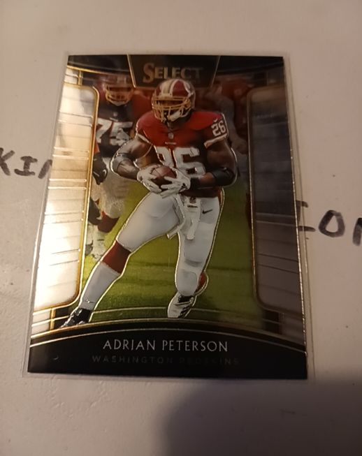 2018 Panini Select #19 Adrian Peterson — front