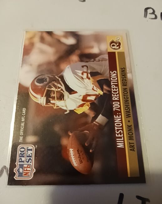 1991 Pro Set #22 Art Monk — front