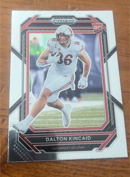 2023 Panini Prizm Draft Picks #157 Dalton Kincaid — front