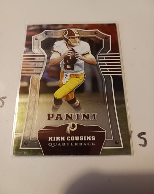 2017 Panini Football #80 Kirk Cousins — front