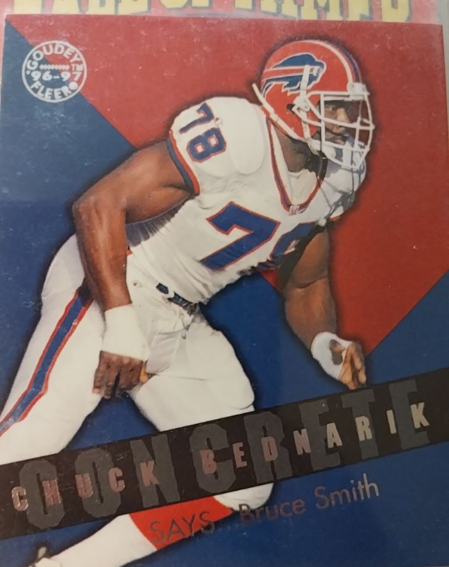 1997 Fleer Goudey #10 Bruce Smith — front