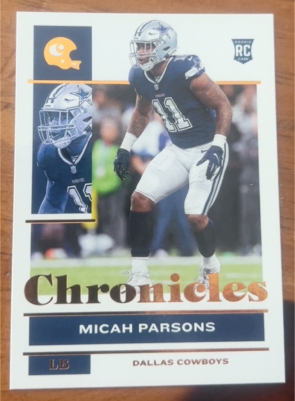 2021 Panini Chronicles #28 Micah Parsons — front