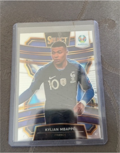2020 Panini Select UEFA Euro #51 Kylian Mbappe — front