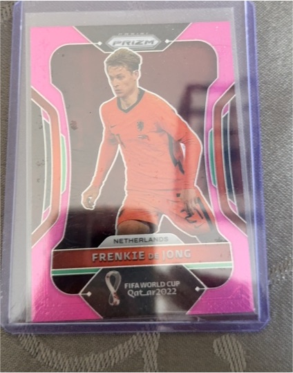 2022 Panini Prizm FIFA World Cup Qatar #155 Frenkie de Jong — front