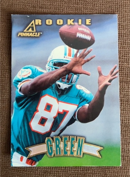 1997 Pinnacle Rookie #176 Yatil Green — front