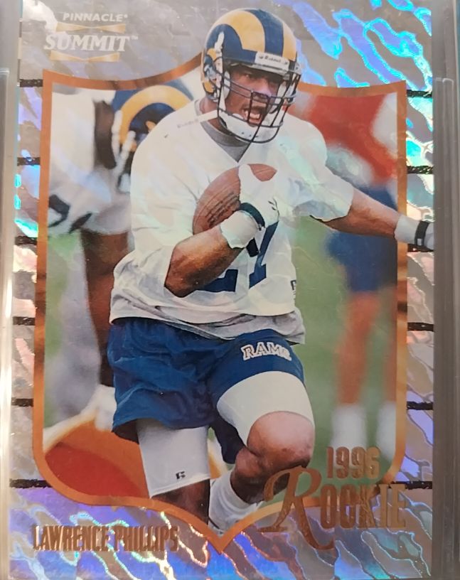 1996 Pinnacle Summit #167 Lawrence Phillips — front