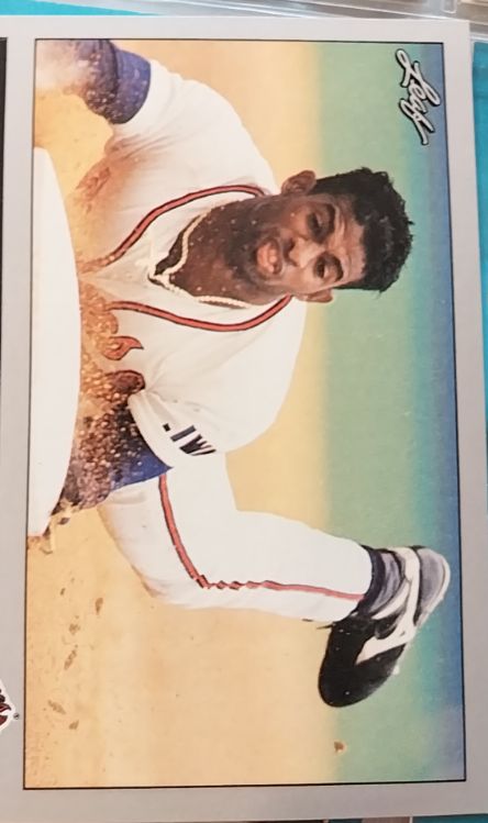 1992 Leaf #448 Deion Sanders — front