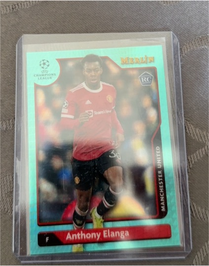 2021-22 Topps Merlin #143 Anthony Elanga — front