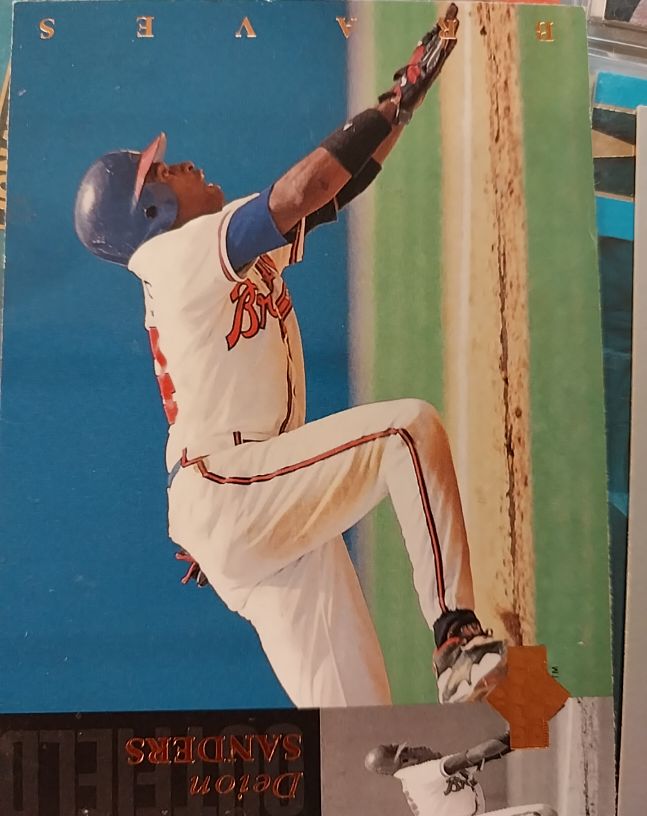 1994 Upper Deck #85 Deion Sanders Atlanta Braves — front