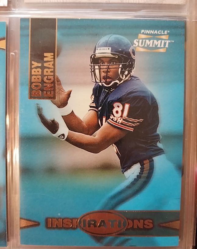 1996 Pinnacle Summit #18 Bobby Engram Inspirations — front