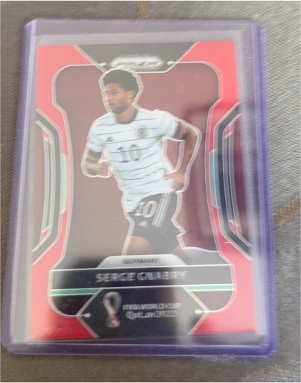 2022 Panini Prizm FIFA World Cup #117 Serge Gnabry — front