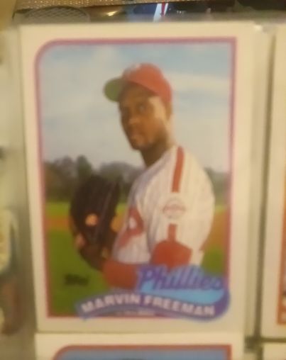 1989 Topps #634 Marvin Freeman — front