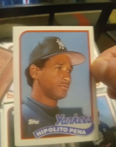 1989 Topps #109 Hipolito Pena — front