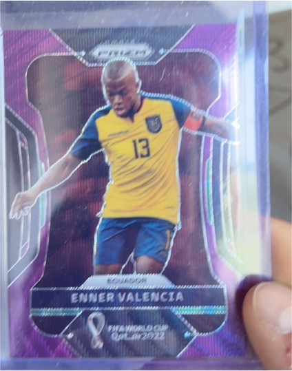 2022 Panini Prizm FIFA World Cup #77 Enner Valencia — front