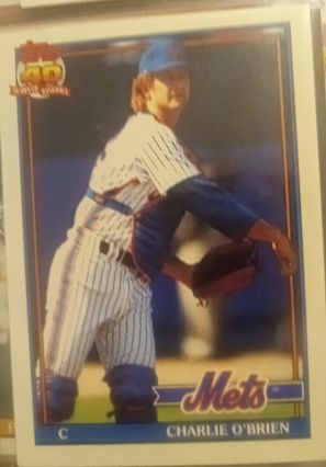 1991 Topps #442 Charlie O'Brien — front
