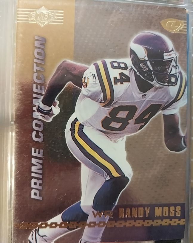 1999 Collector's Edge Advantage Prime Connection #PC20 Randy Moss — front