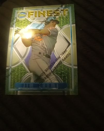 1995 Topps Finest #153 Mike Henneman — front