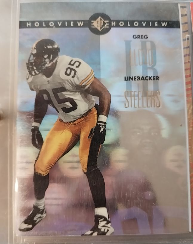 1996 Upper Deck SP Holoview #16 Greg Lloyd — front