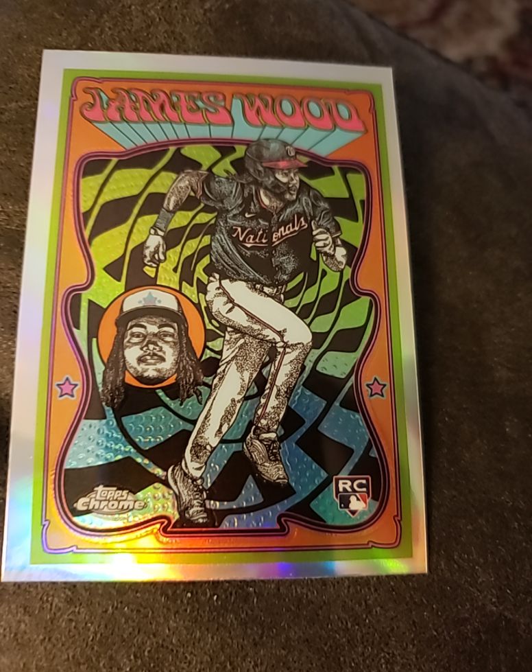 2025 Topps Chrome Ultra Violet All Stars #UV-11 James Wood — front