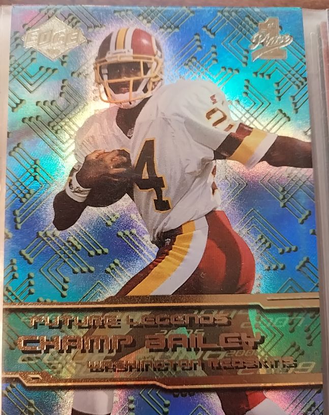 1999 Collector's Edge First Place #FL7 Champ Bailey — front