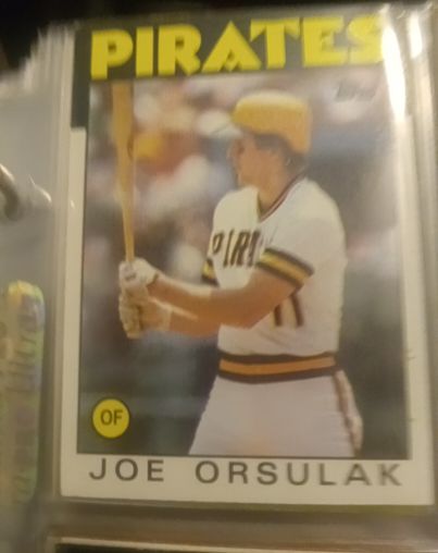1986 Topps #102 Joe Orsulak — front